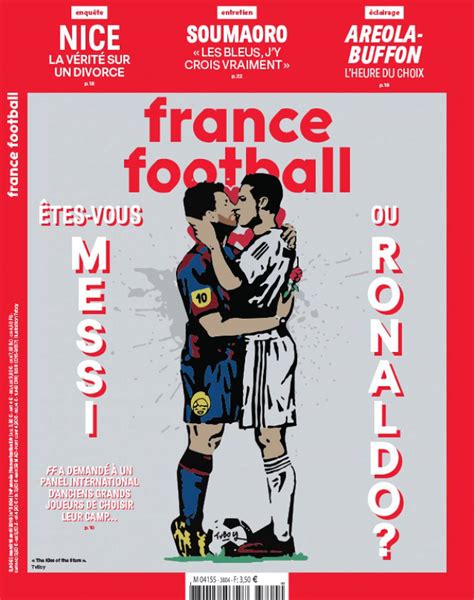 Messi Y Cristiano Aparecen En Portada De Revista D Ndose Un Beso