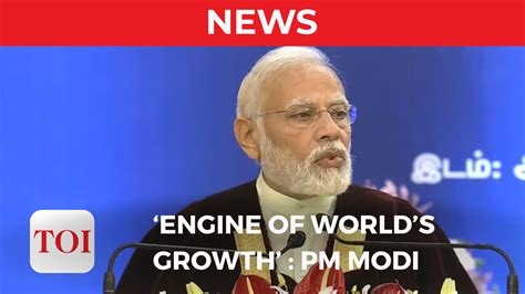 Pm Modi Terms India As ‘engine Of Worlds Growth At 42nd Convocation