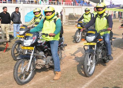 Bike taxi service getting good response : The Tribune India