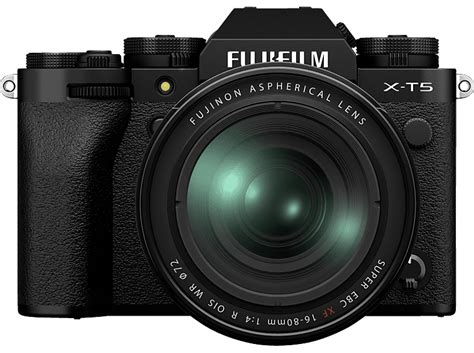 FUJIFILM X-T5 Kit Spiegellose Systemkamera mit Objektiv 16 | 80mm, 7,6 ...