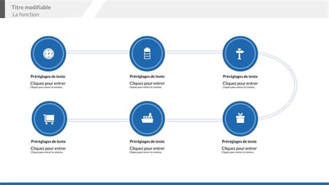 Mod Le Pr Sentation Diagramme Bleu Et Blanc De Diff Rentes Choses