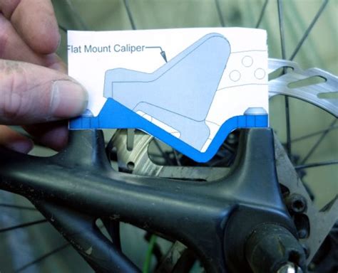 Adapter Guide For Flat Mount Caliper On Post Mount Frame As Solutions