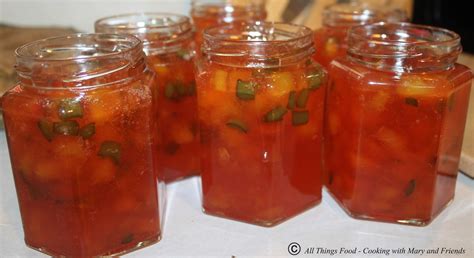 Cooking With Mary And Friends Peach And Jalapeno Pepper Jelly