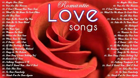 Top 100 Romantic Love Song 80s 90s 💖 Best Romantic Love Songs Of All Time Youtube