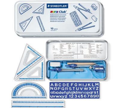 Staedtler Noris Club Math Set School Math Set 10 Piece