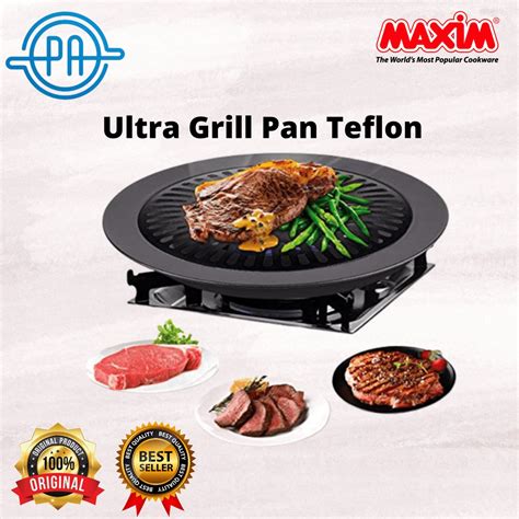 Jual Alat Panggang Maxim Ultra Grill Teflon Shopee Indonesia