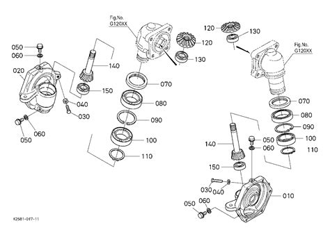 Kubota Front Axle Diagram G22700 Front Axle Front Axlechass