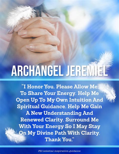 Archangel Haniel Prayer Artofit