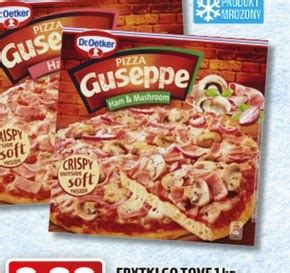 Archiwum Dr Oetker Guseppe Pizza z szynką i pieczarkami 425 g