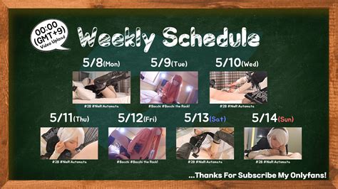 Upload Schedule 5 8 5 14 1 Nude Pics XHamster