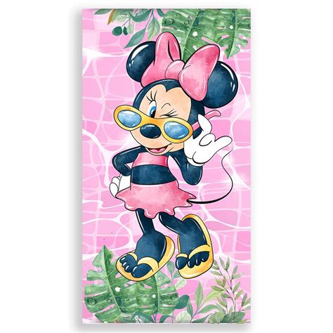 Faixa Lateral Minnie Pool Party Sublimado D Sublistamps Sublima O