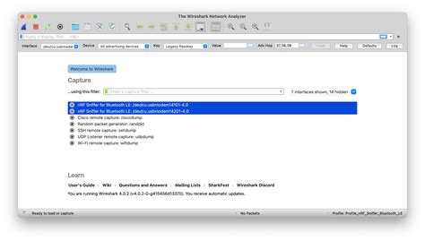 Nrf Sniffer Usage Nrf Mdk Usb Dongle