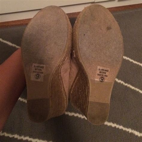 Shoes Nude Wedges Poshmark