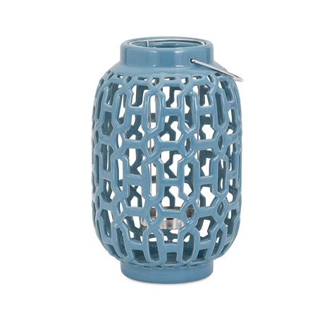 Woodland Imports Essentials Ceramic Lantern And Reviews Wayfair