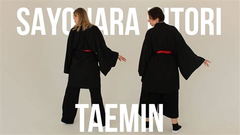 Cover Dance Taemin Sayonara Hitori By White Lotus Youtube