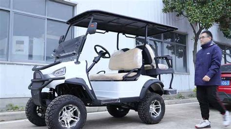 Wintao Newest Design X Wheel Drive Lifted Electric Golf Kart For