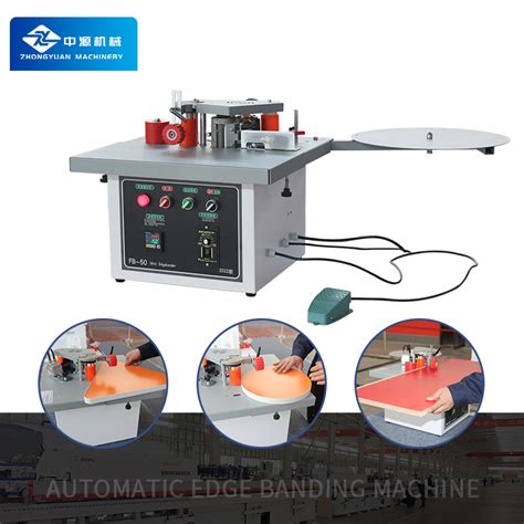 Compact Automatic Edge Banding Machine Manual Edgebander Mini Edge