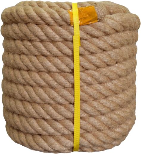 Amazon Twisted Manila Rope 1 5 Inch X 50 Feet Thick Hemp Rope