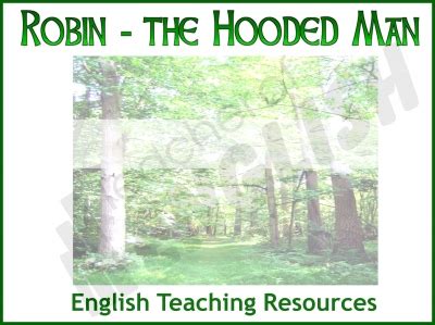 Robin Hood - Myths and Legends teaching resources unit of work