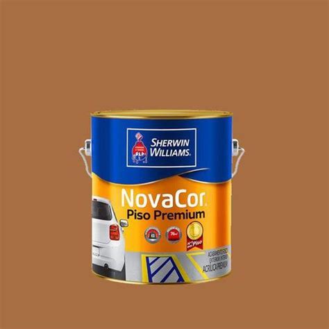 Tinta Acrilica Piso Premium L Castor Novacor Sherwin Williams