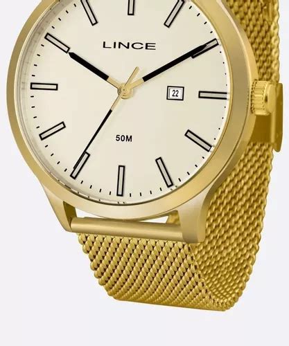 Reloj Dorado Lince MRG4494l C1kx Para Hombre MercadoLibre