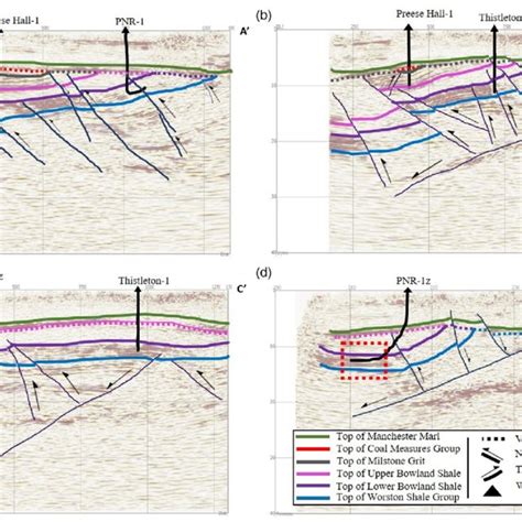 Structural Interpretation Of The Cross Sections From The 3d Seismic