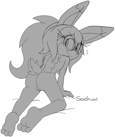 Rule 34 2023 Absurd Res All Fours Anthro Ass Barefoot Eyewear Feet Female Fur Genitals Glasses