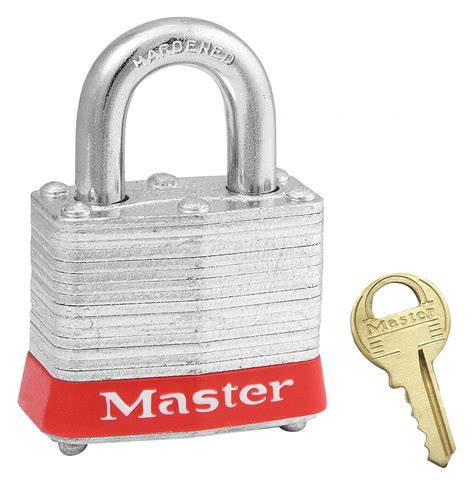 MASTER LOCK Lockout Padlock - 9RZ32|3KARED-0630 - Grainger