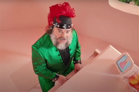 Jack Black Drops ‘peaches Music Video From ‘super Mario Bros Movie