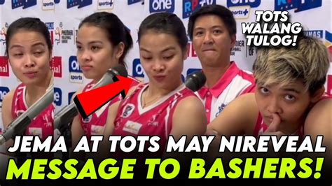 Bwelta Ni Jema Galanza Sa Mga Bashers Ng Creamline Tots Walang Tulog