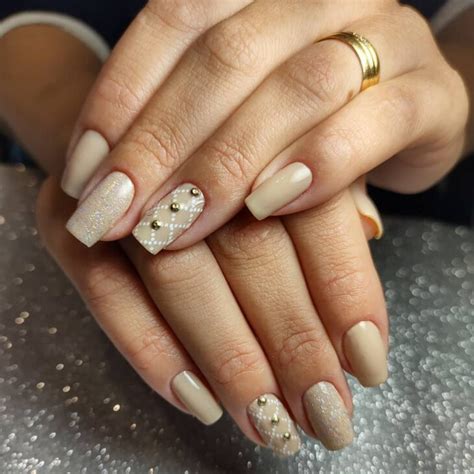 Unhas Decoradas Nude Ideias Incr Veis Do Tom Que Combina Tudo