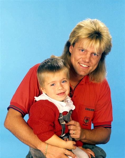 Dieter Bohlen With His Son Mark