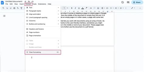 How To Delete A Page In Google Docs Easy Steps To Remove Unwanted