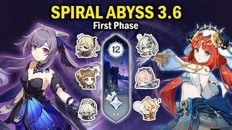 GENSHIN IMPACT SPIRAL ABYSS 3 5 Floor 12 9 Stars KEQING AGGRAVATE