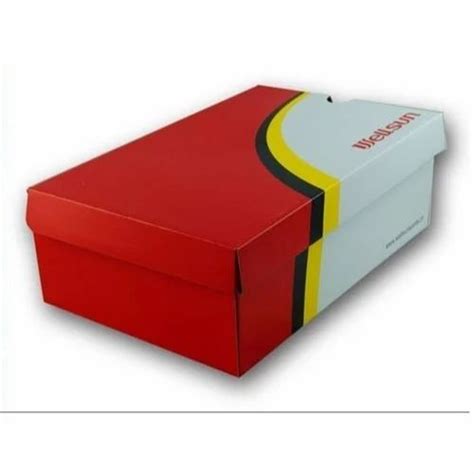 Single Wall Ply Printed Corrugated Shoe Box At Rs Piece In Palwal