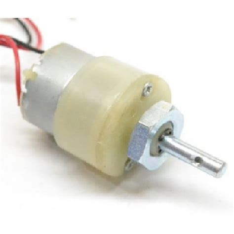 Buy 3 5RPM 12V Low Noise Dc Motor With Metal Gears Grade A Online At