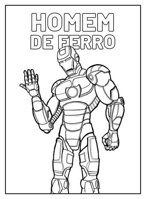 Homem De Ferro Colorir - Desenho Do Homem De Ferro Para Colorir Desenhos Para Colorir Ironheart