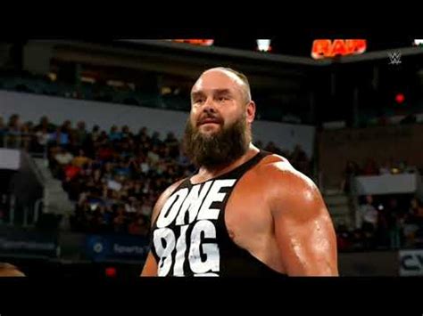 Wwe Raw Braun Strowman Vs Bronson Reed Vs Chad Gable Youtube