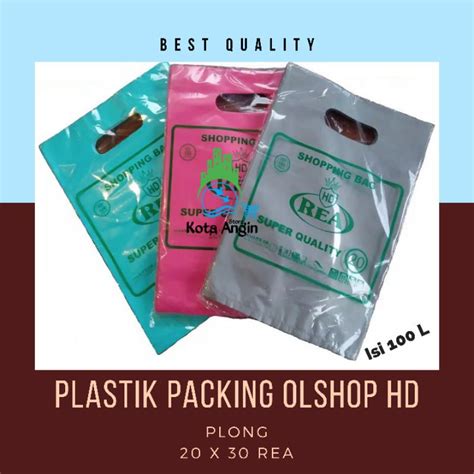 Jual Plastik Packing Olshop Rea Hd Plong Cm X Cm Shopee Indonesia