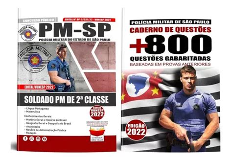 Apostila Pm Sp Soldado Pm De 2 Classe Concurso Atualizada Edital Pronta