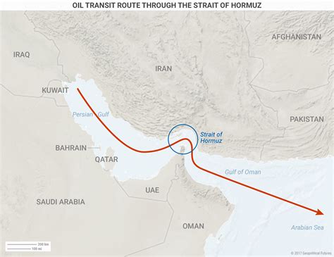 Strait Of Hormuz Choke Point