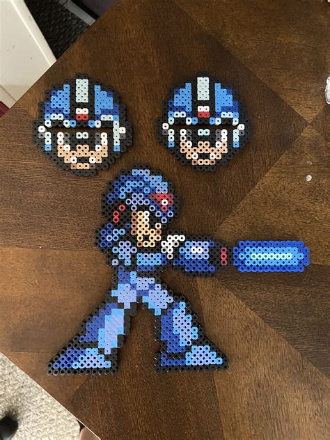 Megaman X Perler Bead Stand - Etsy