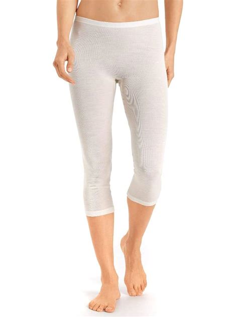 Damen Leggings Woolen Silk Hanro Hos Versand De