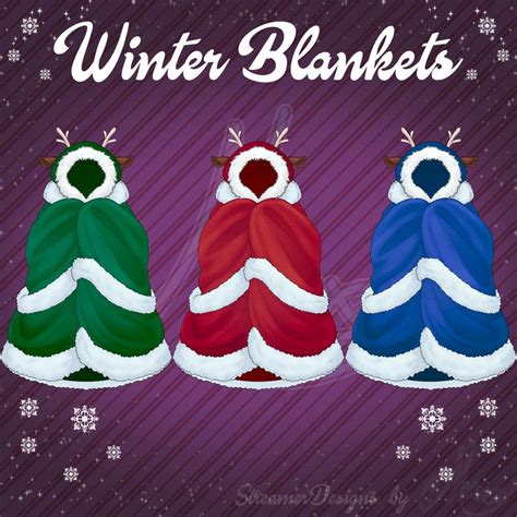 Vtuber Asset Vtuber Blanket Pngtuber Asset Pngtuber Blanket Christmas Vtuber Asset Accessory