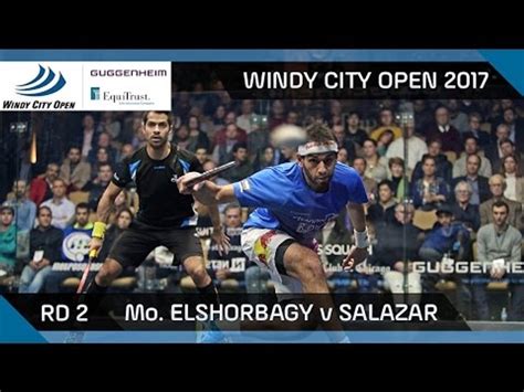 Squash Mo Elshorbagy V Salazar Windy City Open Rd Highlights