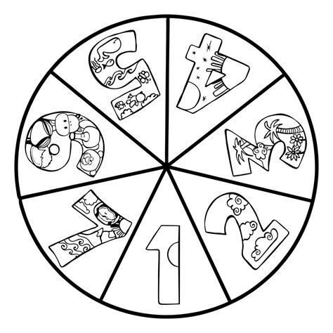 Creation Wheel Craft 10 Free Pdf Printables Printablee