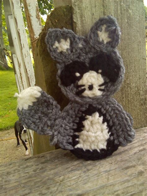 Raccoon Applique Crochet Pattern - Etsy