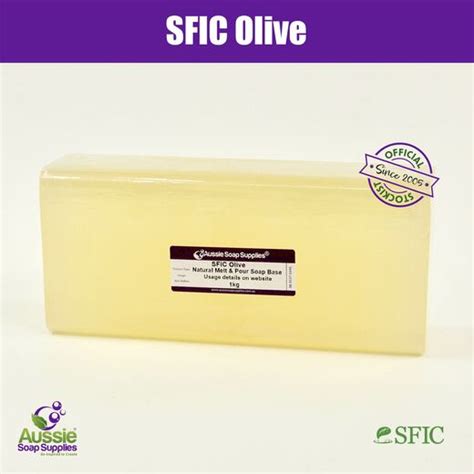 Sfic Olive Natural Melt And Pour Soap Base