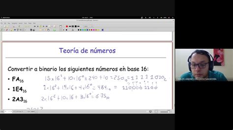 Matemáticas discretas I Clase 12 7 Conversiones entre bases numéricas