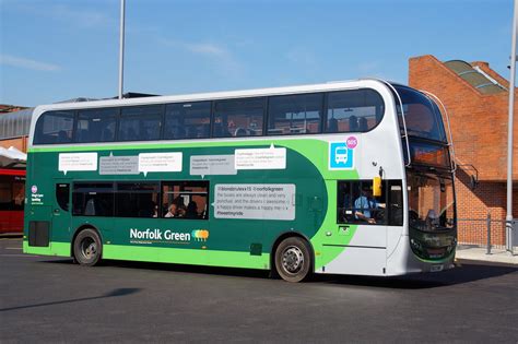 Stagecoach Norfolk Green Adl Enviro In Kings Lynn Bus Flickr